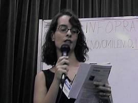 Daniella Arago apresentou o ciclo de palestras