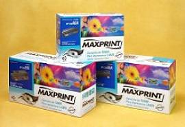Korpex homologa toner laser e os cartuchos de tinta Maxprint