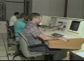 Base de Alcntara: captura de tela de reportagem da Rede Globo de Televiso s 0h06 de 24/10/2001