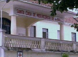 Santa Casa de Aparecida, onde ocorreria o exame do preso