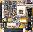 Placa Xcel 2000 suporta Pentium III até 500 MHz e inclui faxmodem 56 kbps e modernos recursos de áudio e vídeo