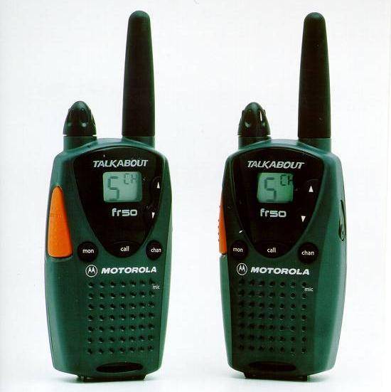 Versão normal do aparelho de radiocomunicação
