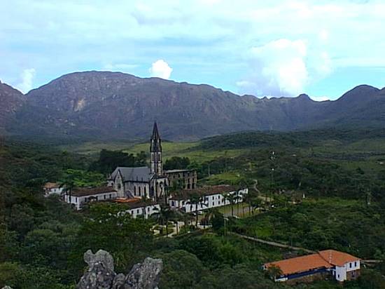 Vista do Santuário de Caraça