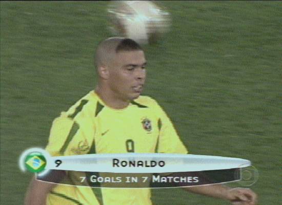 Primeiro gol contra a Alemanha, de Ronaldinho