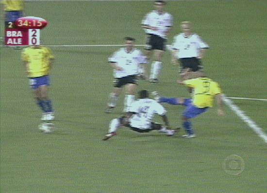 Segundo gol contra a Alemanha, de Ronaldinho