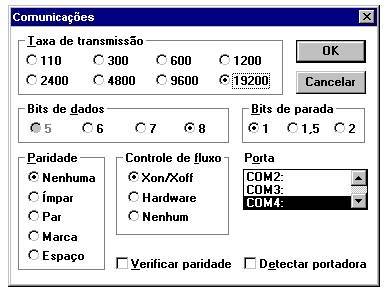 Taxa de transmisso  medida em bauds, no em bps