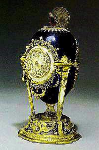 Ovo-jóia de Carl Fabergé: Cuco, de 1900