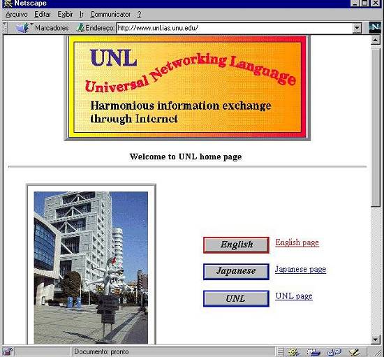 Página oficial da UNL