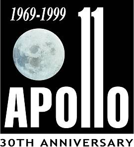 Logomarca da Nasa para as comemorações dos 30 anos da missão Apollo 11