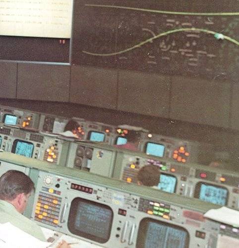 Centro de controle da missão em Houston (imagem de página especial da Nasa)