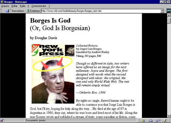 Borges é Deus? Ou Deus é borgiano?