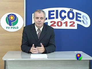 Marcelo Andr apresenta primeira transmisso ao vivo da Tv Polo