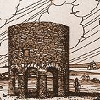 Torre que teria sido construda pelos celtas em Newport (Rhode Island/EUA), 500 anos antes da chegada de Colombo  Amrica