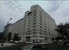 Sede do grupo MCI-WorldCom (Captura de tela - Rede Globo de Televiso - 26/6/2002 - 23h39)