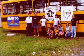 Parte do grupo organizador, do MNDLP, do Elos Clube e da Prefeitura, em Caruara