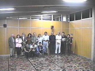 Participantes da reunio que aprovou o Estatuto Social do MNDLP, em Santos. Foto: Franz Hildinger
