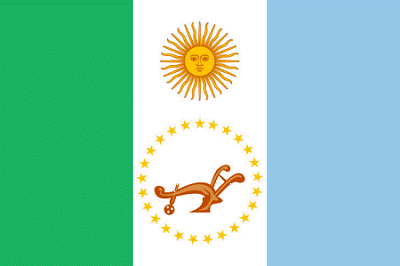 Bandeira/flag: Chaco ©FOTW (Flags Of The World)