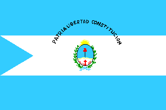 Bandeira/flag: Corrientes ©FOTW (Flags Of The World)