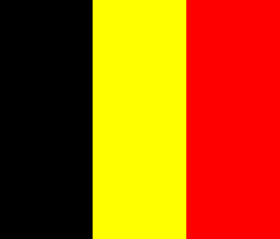 Bandeira/flag: Bélgica ©FOTW (Flags Of The World)