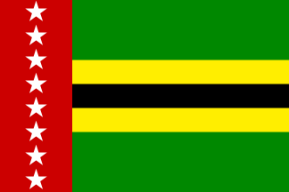 Bandeira/flag: Santander ©FOTW (Flags Of The World)
