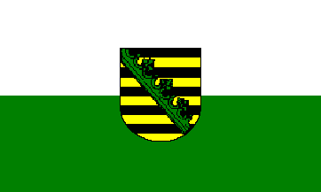 Bandeira/flag: Estado Livre da Saxônia ©FOTW (Flags Of The World)