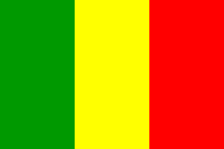 Bandeira/flag: Mali ©FOTW (Flags Of The World)