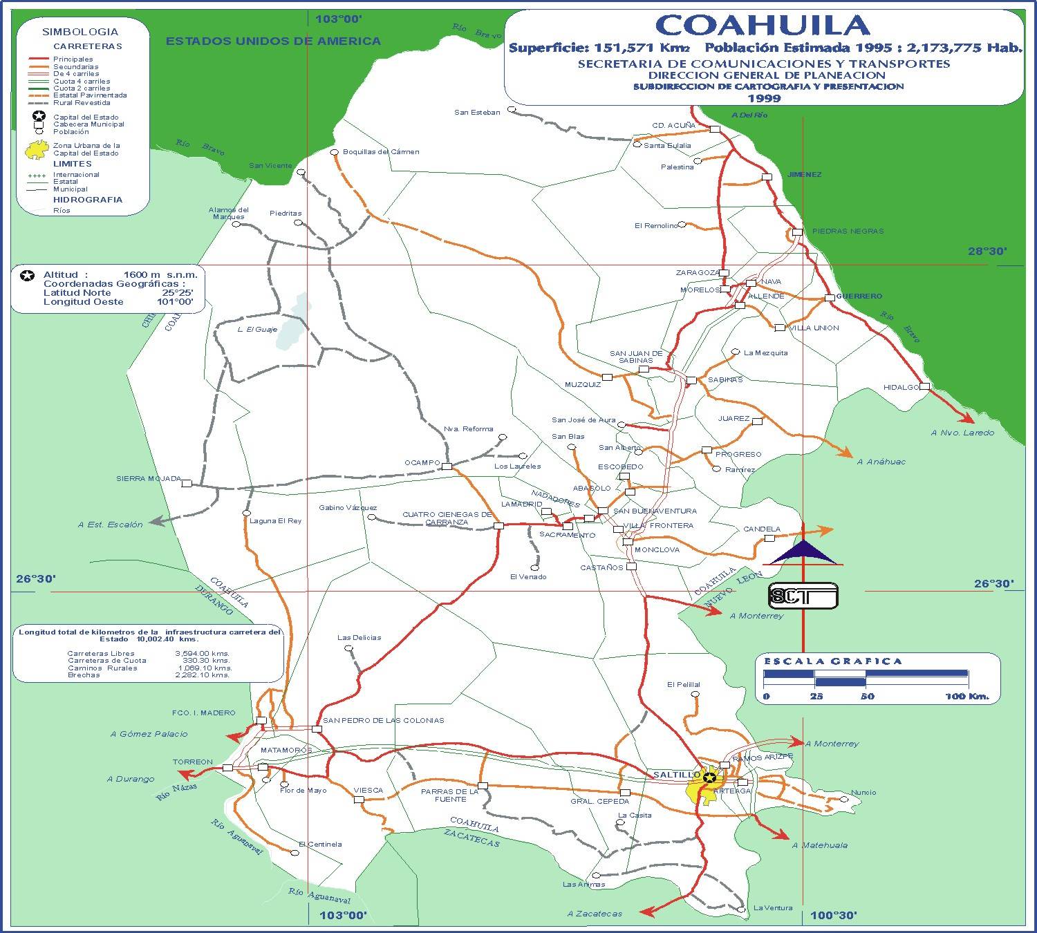 Mapa/Map: ©  México - http://www.virtualmex.com/