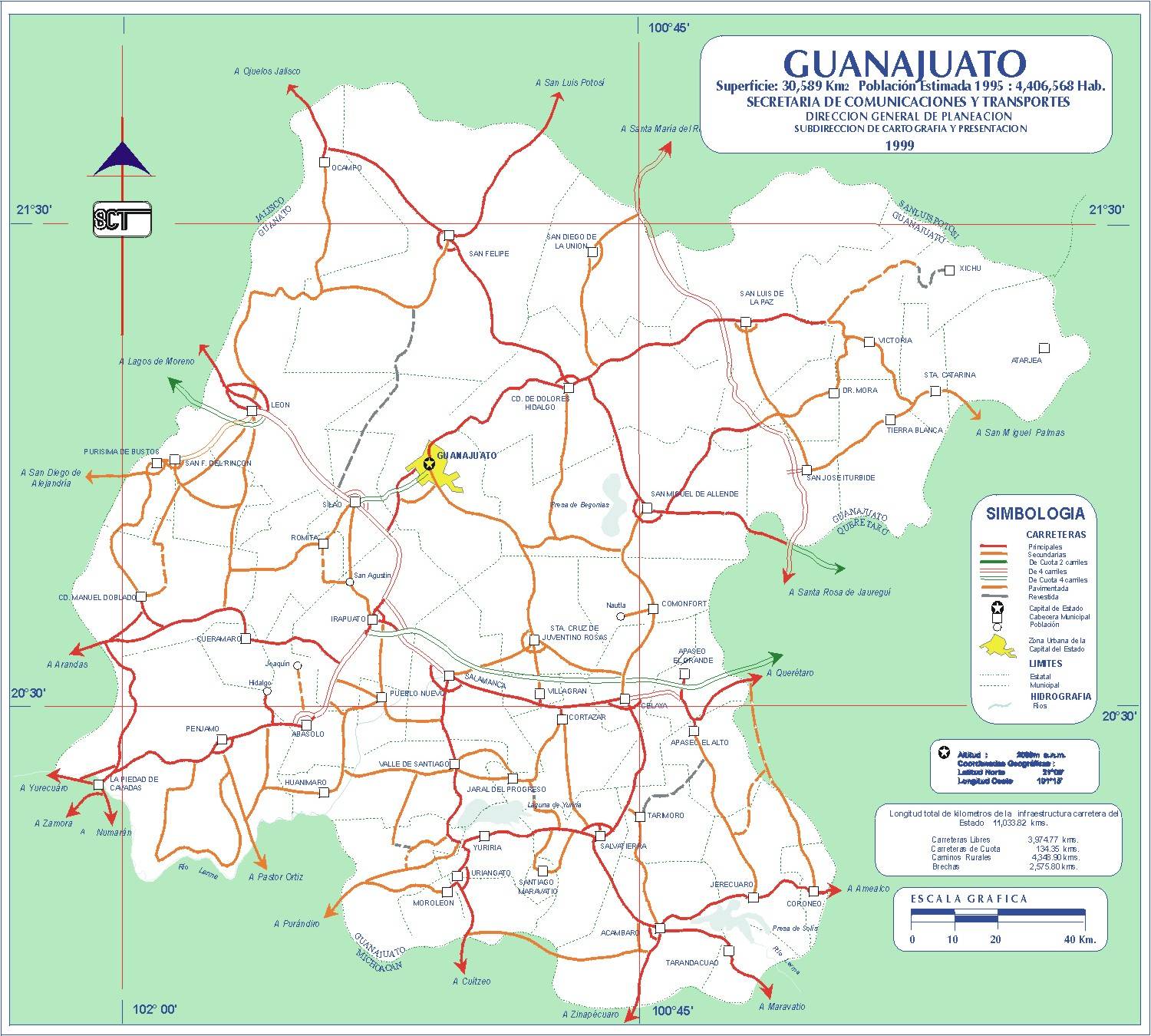 Mapa/Map: ©  México - http://www.virtualmex.com/