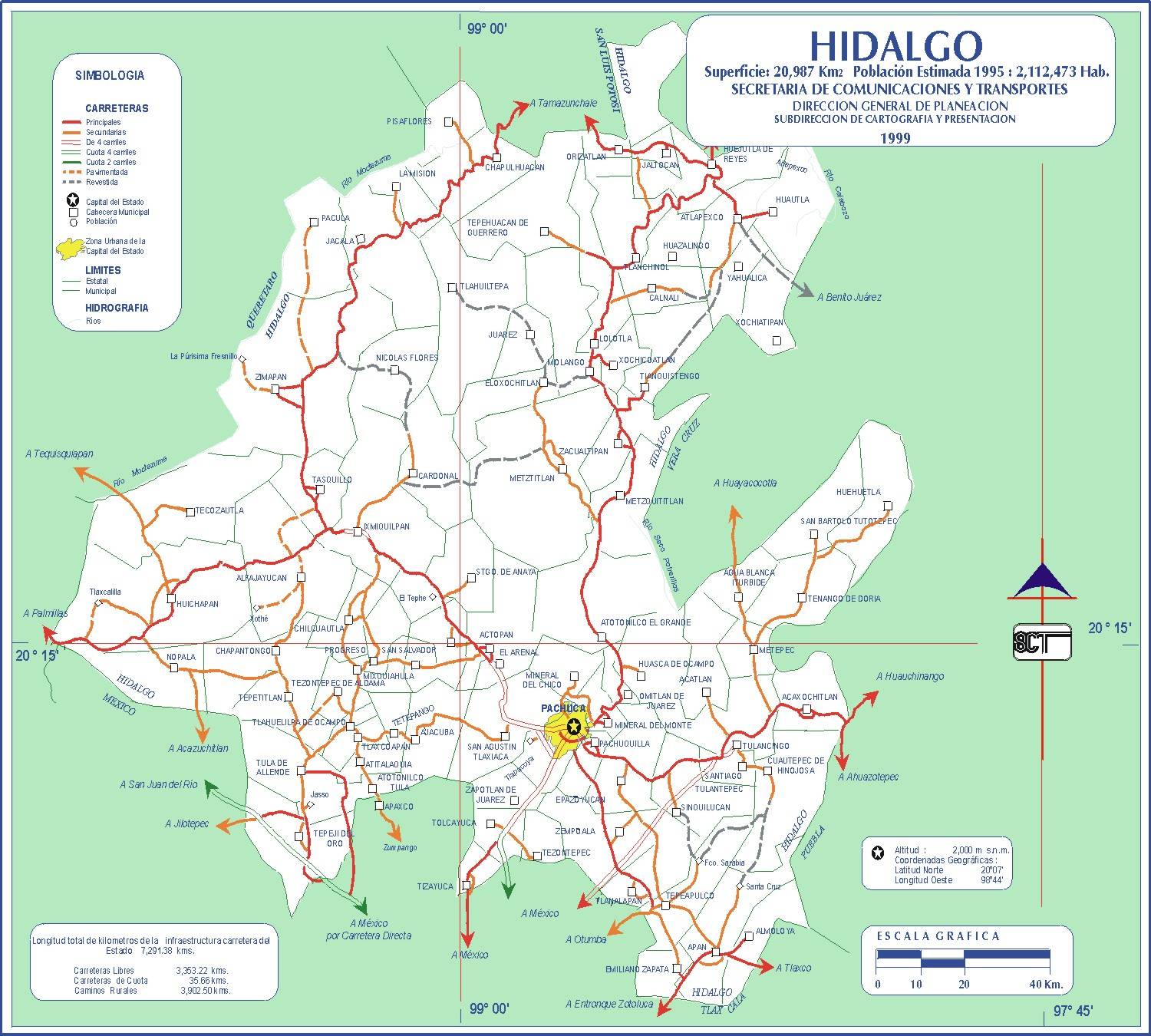 Mapa/Map: ©  México - http://www.virtualmex.com/