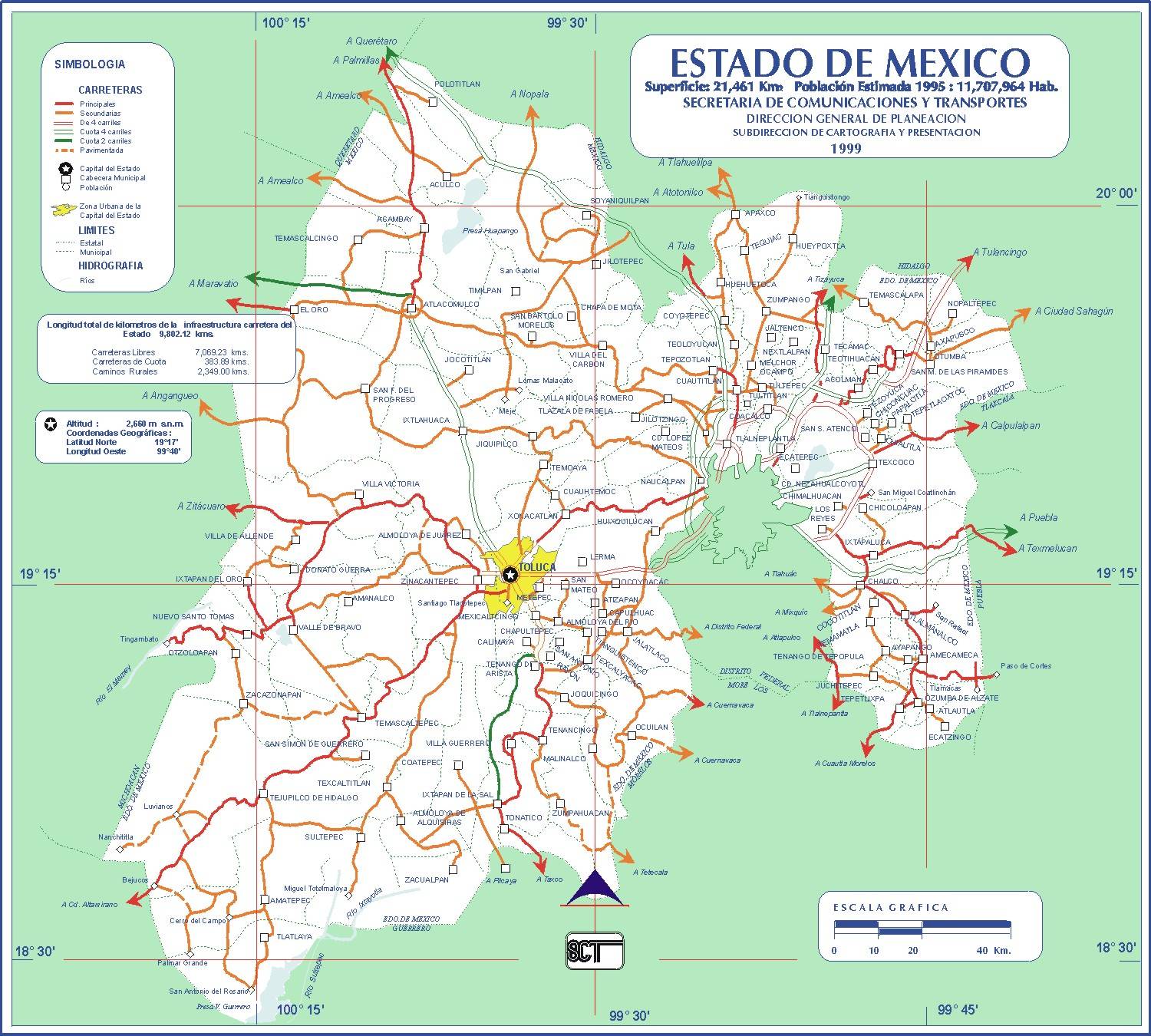Mapa/Map: ©  México - http://www.virtualmex.com/