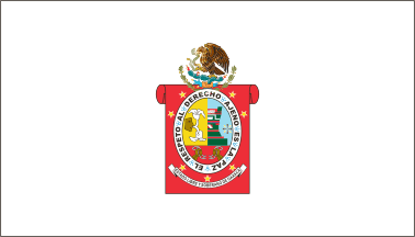 Bandeira/flag: Oaxaca ©FOTW (Flags Of The World)