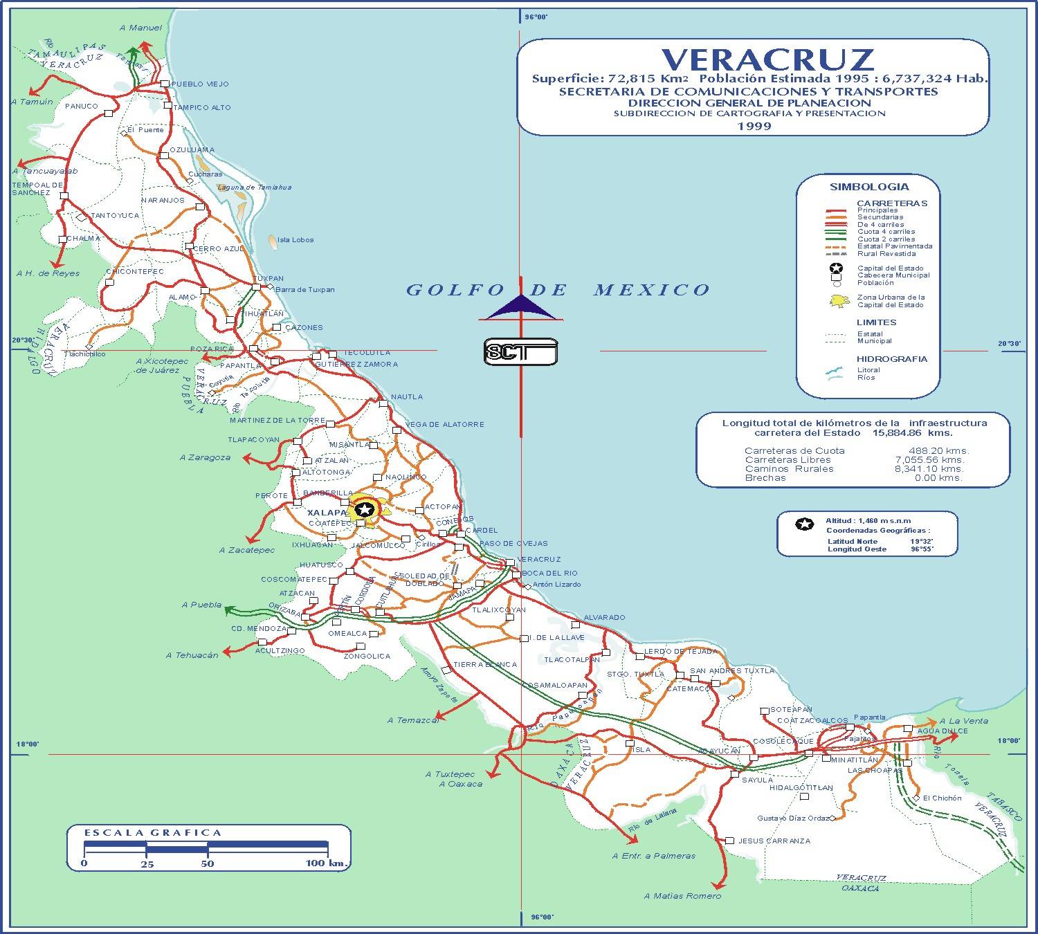 Mapa/Map: ©  México - http://www.virtualmex.com/