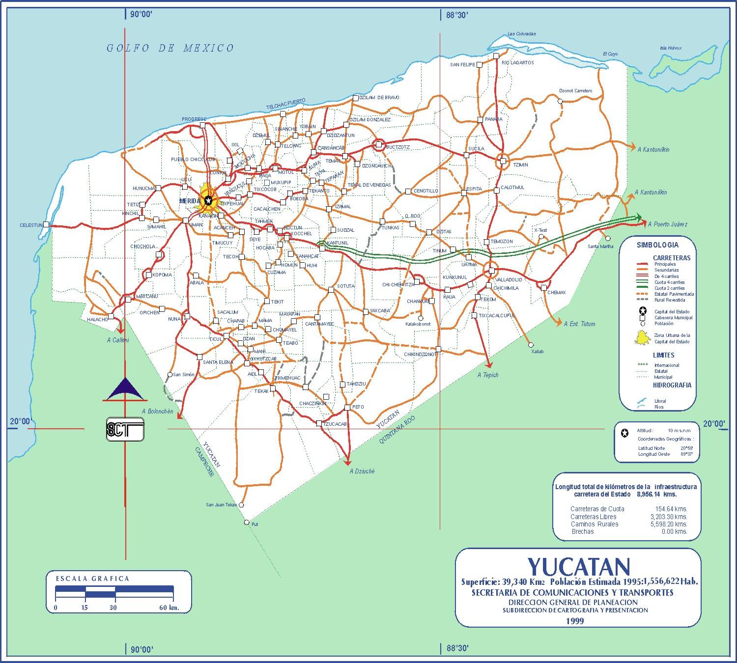 Mapa/Map: ©  México - http://www.virtualmex.com/