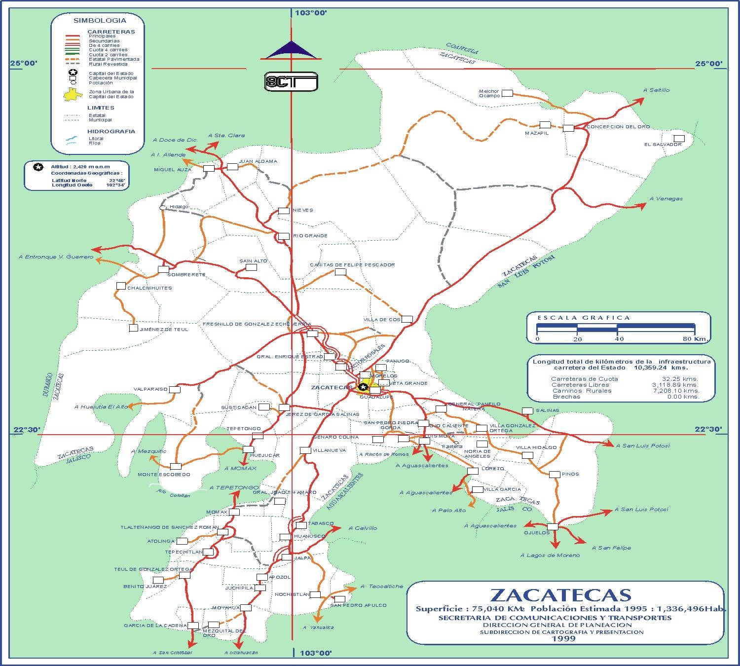 Mapa/Map: ©  México - http://www.virtualmex.com/