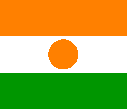 Bandeira/flag: Níger ©FOTW (Flags Of The World)