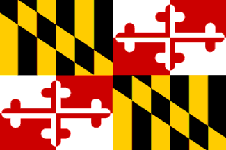 Bandeira/flag: Maryland ©FOTW (Flags Of The World)