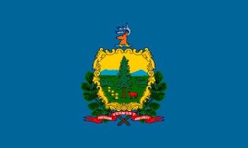 Bandeira/flag: Vermont ©FOTW (Flags Of The World)