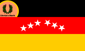 Bandeira/flag: Estado Miranda ©FOTW (Flags Of The World)