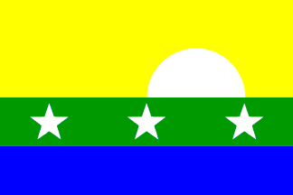 Bandeira/flag: Estado Nueva Esparta ©FOTW (Flags Of The World)