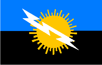 Bandeira/flag: Estado Zulia ©FOTW (Flags Of The World)
