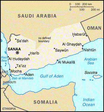 Mapa: Ilhas Socotorá (do Iêmen) © CIA World Factbook https://www.cia.gov/library/publications/the-world-factbook/geos/
