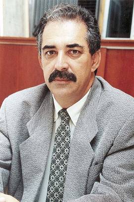 O presidente da Cmara de Guaruj, Wanderley Maduro dos Reis