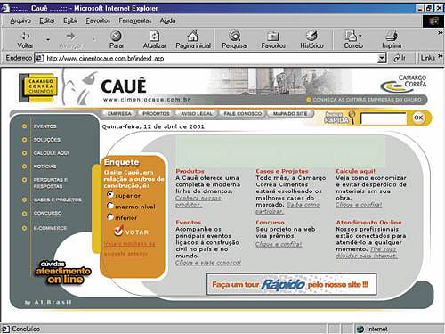 Solues para a construo, com informaes e suporte