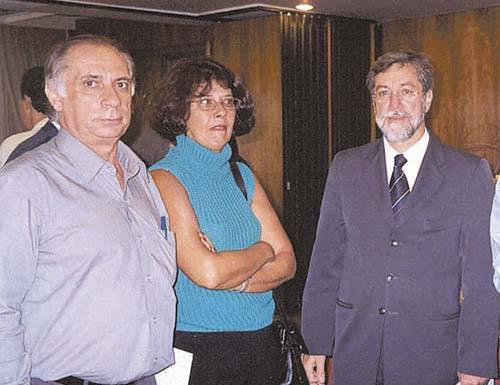 Paulo de Souza, Renata Covas Lopes e Edson Ortega