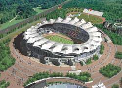 Munhak Stadium, em Incheon, Coria