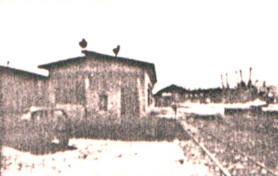 Estação Estuário da Mairinque-Santos, junto ao porto santista (foto: Relatório da Fepasa, 1986)